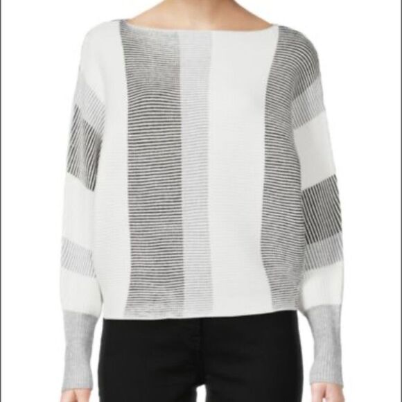 Philosophy Striped & Ribbed Sweater - Picture 2 of 15